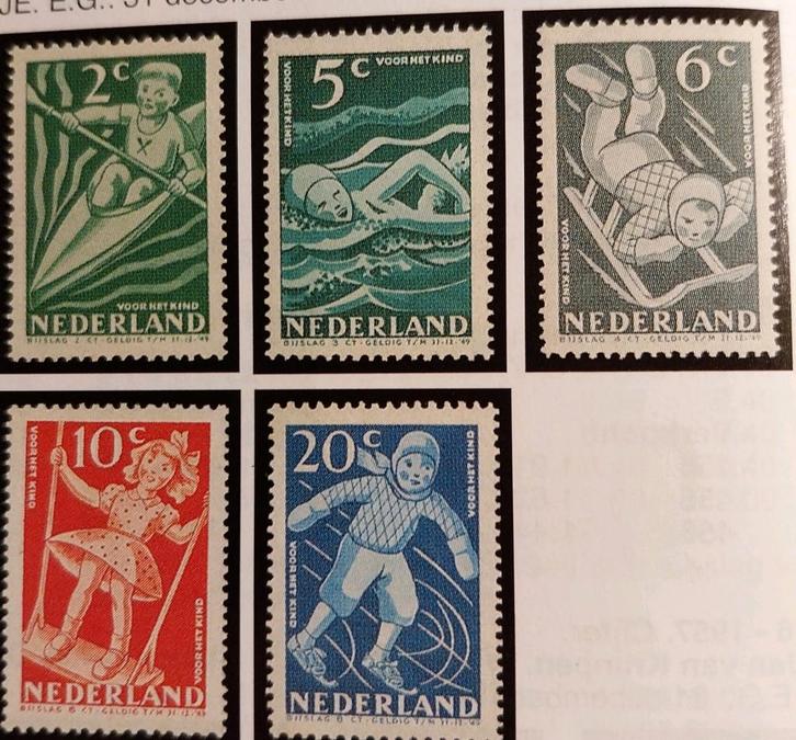 F75.1948. Kinderzegels, postfris., Postzegels en Munten, Postzegels | Nederland, Ophalen of Verzenden