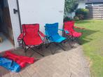 3 Froyak Camping stoelen, Caravans en Kamperen, Kampeermeubelen, Ophalen, Zo goed als nieuw, Campingstoel