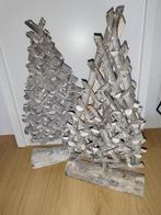 2 kerstbomen van hout, 60cm hoog, Diversen, Kerst, Ophalen, Nieuw