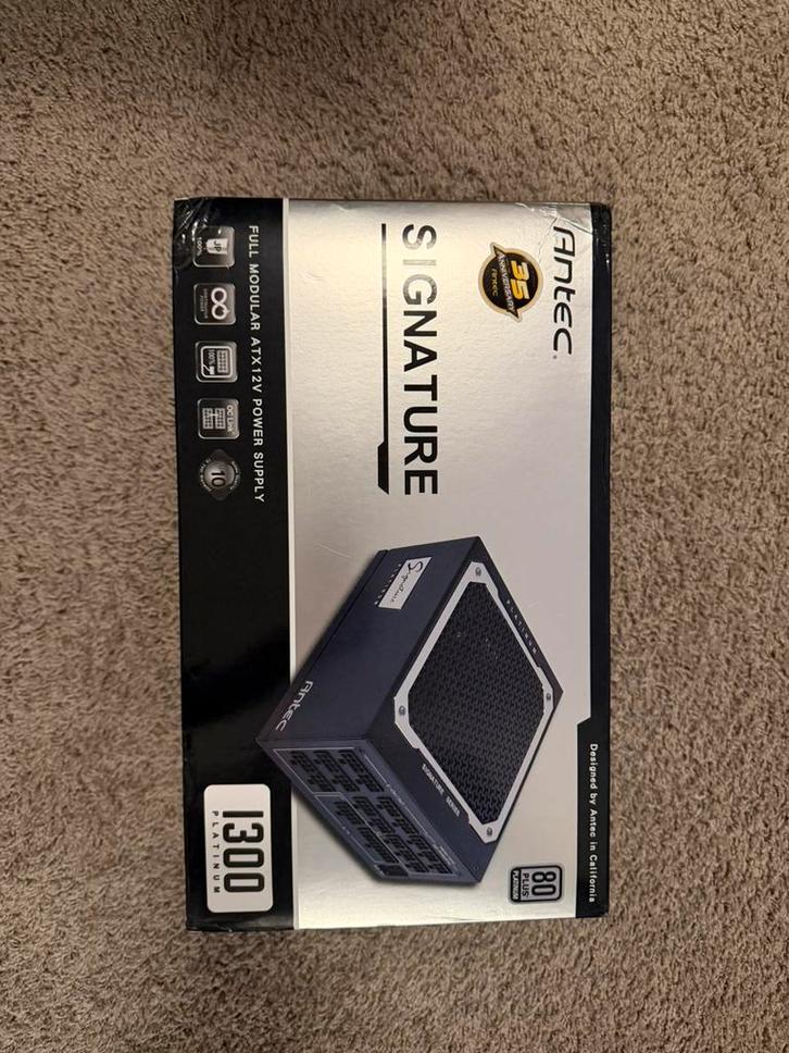 Antec Signature Platinum | 1300W | Full Modular ATX PSU, Computers en Software, Interne voedingen, Nieuw, Verzenden