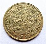 Halve stuiver - 2 1/2 cent 1941., Postzegels en Munten, Munten | Nederland, Verzenden, Koningin Wilhelmina, Overige waardes, Losse munt