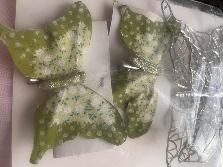 Nieuwe Decoratie vlinders, Hobby en Vrije tijd, Knutselen, Nieuw, Materiaal, Ophalen of Verzenden