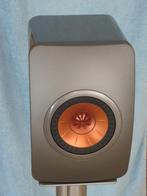 KEF luidsprekers LS50, incl. stands, Audio, Tv en Foto, Zo goed als nieuw, 60 tot 120 watt, Front, Rear of Stereo speakers, Ophalen
