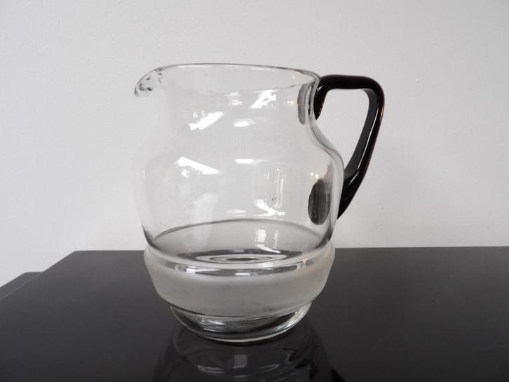 Art Deco Waterkan, Maastricht/Leerdam, Antiek en Kunst, Antiek | Glas en Kristal, Ophalen of Verzenden