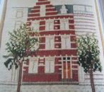 Borduurpatroon  Huis Grachtenpand  nr 7132, Hobby en Vrije tijd, Verzenden, Nieuw, Handborduren, Patroon