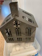 2 Metalen decoratie huisjes, Ophalen, Gebruikt