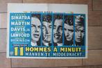 filmaffiche Dean Martin Ocean's 11 1960 filmposter, Rechthoekig Liggend, Ophalen of Verzenden, A1 t/m A3, Zo goed als nieuw