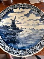 Prachtig Delfsblauw bord., Antiek en Kunst, Ophalen