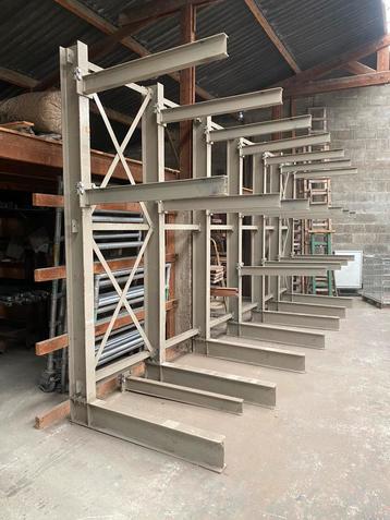 Zware Draagarmstelling verstelbare armen H 300cm L 620cm beschikbaar voor biedingen