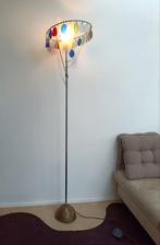 Artemide “Latona / Milano-Torino” Vloerlamp – ontwerp Toni C, Ophalen, Gebruikt, Glas, 150 tot 200 cm