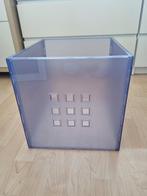 4x Ikea Lekman bakken voor Kallax/Expedit blauw, Huis en Inrichting, Woonaccessoires | Schalen en Manden, Ophalen, Vierkant, Kunststof