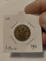 Verenigd Koninkrijk 3 Pence 1944, Verzenden, Overige landen, Losse munt