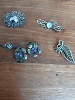 4 vintage broches, Ophalen of Verzenden