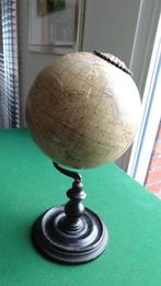 Antieke globeJ Lebegue & co Paris Sphére Terrestre 19e eeuw, Ophalen of Verzenden