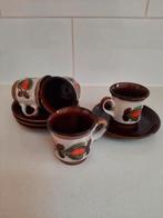 4 kop en schotels van smf vintage, Ophalen of Verzenden