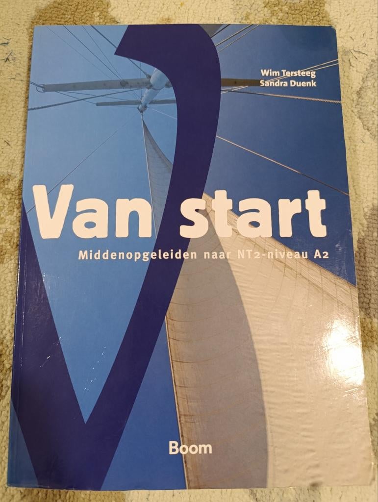 Van start, Ophalen of Verzenden, Zo goed als nieuw, Overige uitgevers, Nederlands