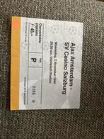 TICKET AJAX-CASINO SALZBURG 94/95 CHAMPIONS LEAGUE, Ophalen of Verzenden, Zo goed als nieuw, Ajax, Overige typen