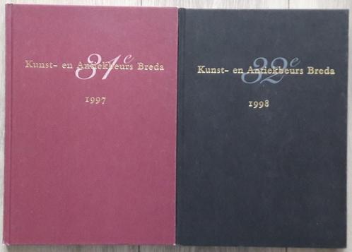 Kunst en antiekbeurs Breda 1997 en 1998, 2 stuks, Boeken, Kunst en Cultuur | Beeldend, Gelezen, Ophalen of Verzenden