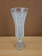 Vintage kristallen vaas 28 cm hoogte, Antiek en Kunst, Antiek | Vazen, Ophalen of Verzenden