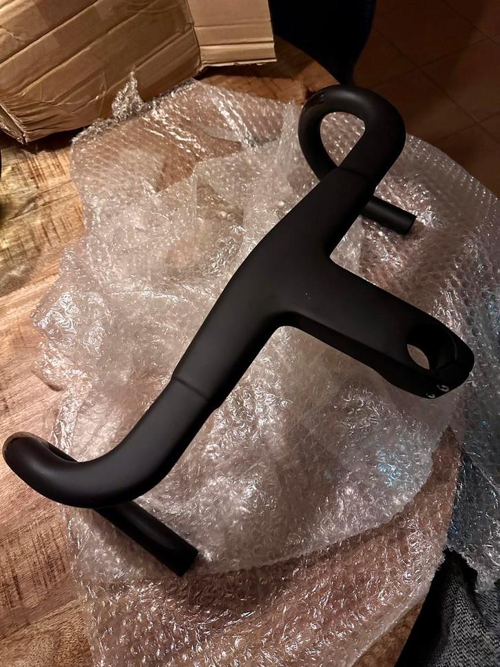 Kocevlo Carbon Aero Stuur 400x110mm - Zo goed als nieuw, Fietsen en Brommers, Fietsonderdelen, Zo goed als nieuw, Racefiets, Stuur