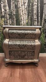 Ladenkastje zilver, Huis en Inrichting, Gebruikt, 3 of 4 laden, Minder dan 100 cm, 25 tot 50 cm