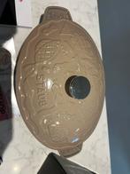 Nieuwe Staub ovale ovenschaal met deksel 23 cm Sesam, Gietijzer, Nieuw, Ophalen of Verzenden, Staub