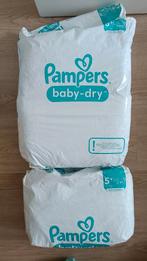 Pampers Baby-Dry Maat 5+ (80+ stuks), Ophalen, Zo goed als nieuw, Overige typen