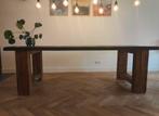 Robuuste Eettafel - Uniek Design, Huis en Inrichting, Tafels | Eettafels, Ophalen, Gebruikt, Rustiek, 200 cm of meer