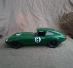 Jaguar E type britisch racing green uitvoering 1:18, Ophalen of Verzenden, Zo goed als nieuw, Bburago