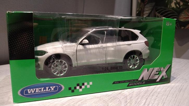 Welly BMW X5 MK3 F15 2013-2018 1:24 white metallic nieuw, Hobby en Vrije tijd, Modelauto's | 1:24, Nieuw, Auto, Welly, Ophalen of Verzenden