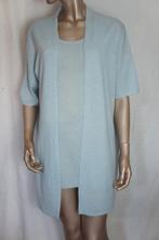 100% CASHMERE top en vestje maat XL, Kleding | Dames, Truien en Vesten, Verzenden, Zo goed als nieuw, Maat 46/48 (XL) of groter