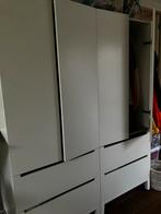 IKEA kledingkast met 2 lades, wit, Huis en Inrichting, Ophalen, Kunststof, Gebruikt, 50 tot 100 cm