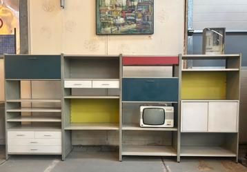 Vintage Gispen 5600 kast beschikbaar voor biedingen