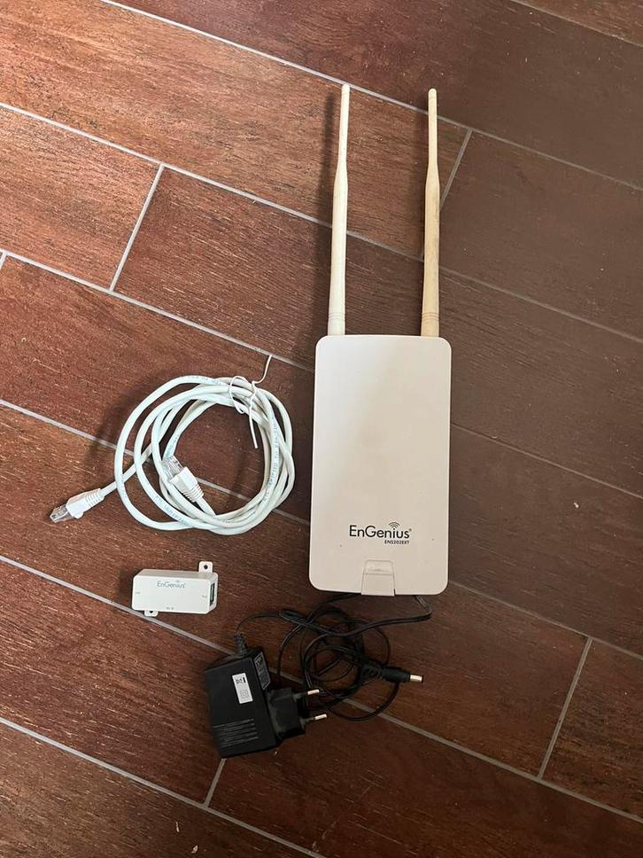 EnGenius ENS202EXT – Outdoor Wi-Fi Access Point, Computers en Software, Routers en Modems, Zo goed als nieuw, Ophalen