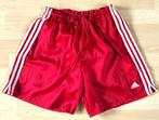 Adidas rood glanzende vintage sportbroek maat XL, Maat 56/58 (XL), Ophalen of Verzenden, Adidas, Voetbal