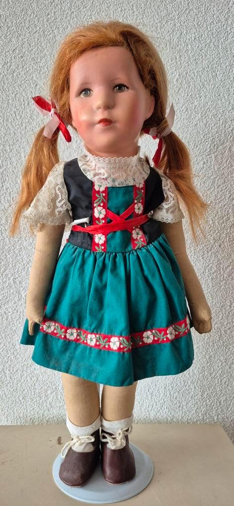Kathe Kruse Pop - 48 cm, Antiek en Kunst, Antiek | Speelgoed, Ophalen of Verzenden