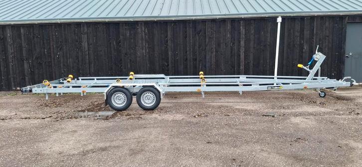 HDV Marlin 2 asser 3500 kg trailer 9 meter V frame Nieuwe, Watersport en Boten, Boottrailers, Nieuw, Overige typen, 1500 tot 3000 kg