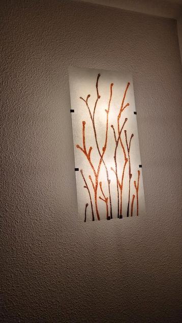 Wandlamp Ikea met 2x ledlamp beschikbaar voor biedingen