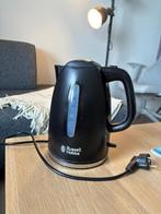 Russell Hobbs Textures Plus Waterkoker Zwart (1,7L), 1 tot 2 liter, Ophalen, Gebruikt