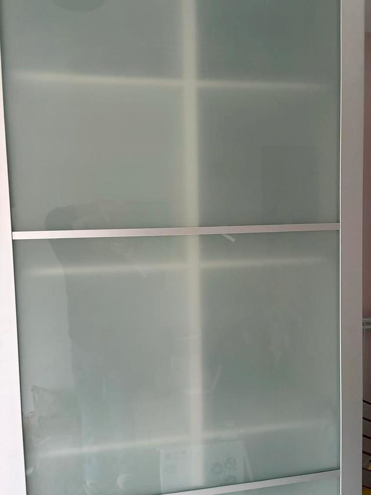 Linnenkast met schuifdeuren, Huis en Inrichting, Kasten | Kledingkasten, Gebruikt, 200 cm of meer, 150 tot 200 cm, 50 tot 75 cm