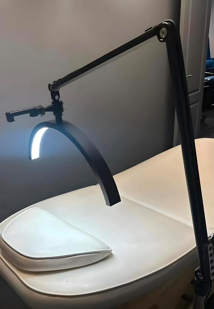 ACTIE!! Zwarte Moonlight Halve Maan Beauty Lamp – Nieuw, Huis en Inrichting, Lampen | Vloerlampen, Nieuw, 150 tot 200 cm, Ophalen of Verzenden