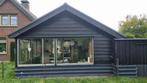 Vier aluminium raamkozijnen met screens, Doe-het-zelf en Verbouw, Kozijnen en Schuifpuien, Ophalen, Aluminium, Raamkozijn, 75 tot 150 cm