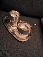 Verzilverd Wellner roomstel van Van Nelle (1971-1975), Antiek en Kunst, Antiek | Goud en Zilver, Ophalen of Verzenden