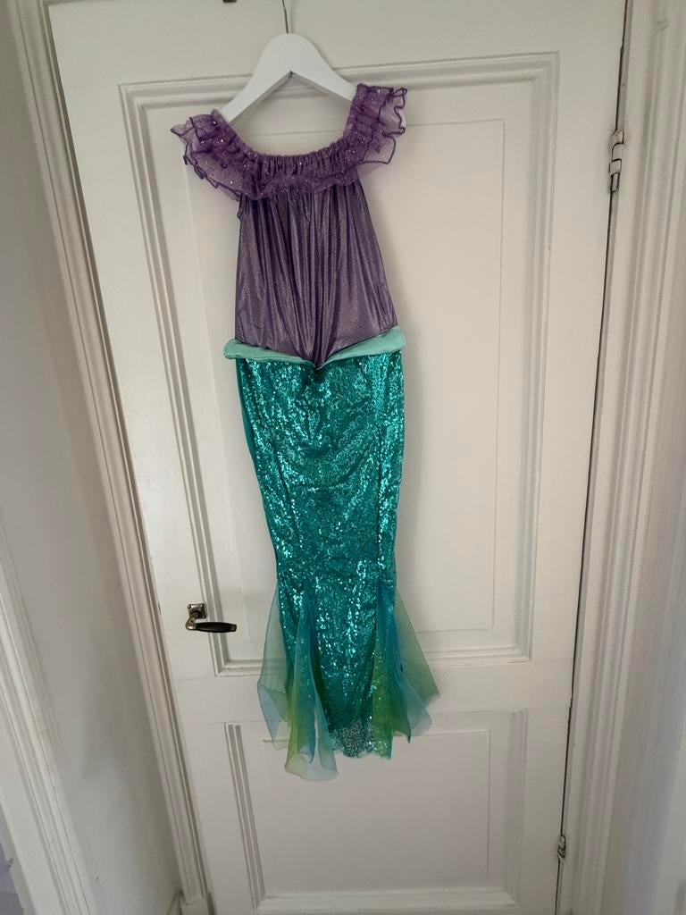 Zeemeermin Jurkje Carnaval - Maat 146-152, Ophalen of Verzenden, Zo goed als nieuw, 146 t/m 152, Meisje