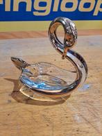 Glazen zwaan asbak, Antiek en Kunst, Antiek | Glas en Kristal, Ophalen of Verzenden