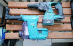 Makita dhr 243 boorhamer met stofzuiger, Doe-het-zelf en Verbouw, Gereedschap | Schuurmachines, Ophalen of Verzenden, Zo goed als nieuw