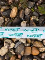 10x 4m Keralit eindprofiel 17 mm Wit (2806), Doe-het-zelf en Verbouw, Ophalen, Nieuw, Kunststof, Plinten