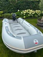 Talamex Highline airdeck HLA 350 met Mercury 6 pk Viertakt, Watersport en Boten, Rubberboten, Airdeck, Gebruikt, Benzine, Minder dan 70 pk
