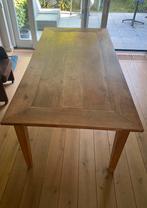 Teak houten eettafel 200x100cm, Huis en Inrichting, Tafels | Eettafels, Gebruikt, 100 tot 150 cm, Teakhout, 200 cm of meer