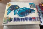 Nintendo 64 Console Clear Blue + Super Mario 64 Boxed, Spelcomputers en Games, Spelcomputers | Nintendo 64, Ophalen of Verzenden